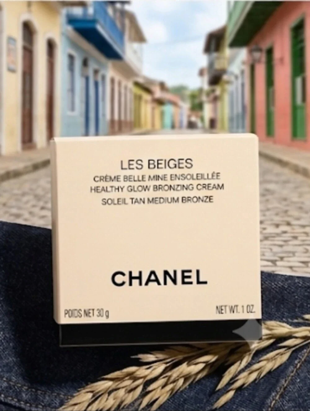 NEW~ CHANEL LES BEIGES Healthy Glow Bronzing Cream ~ SOLEIL TAN MEDIUM BRONZE